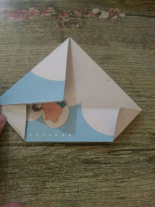 带棚子的小船 第12步