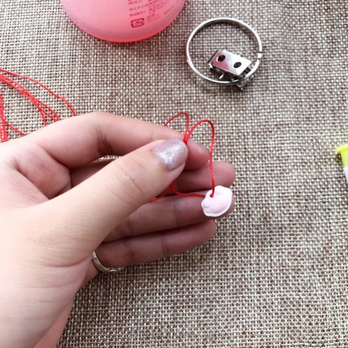 挂坠手绳教程 第8步