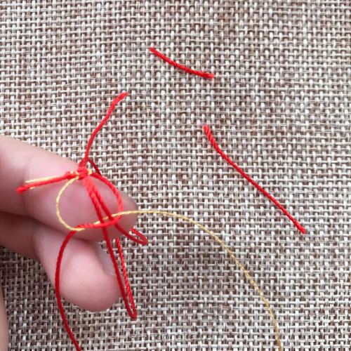 挂坠手绳教程 第14步