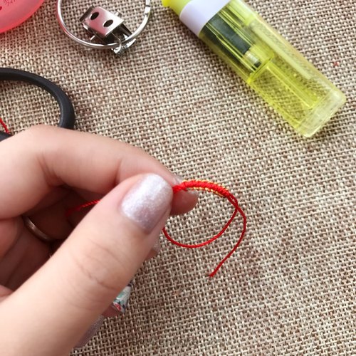 挂坠手绳教程 第15步