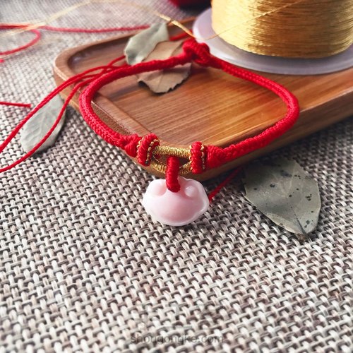 挂坠手绳教程 第21步