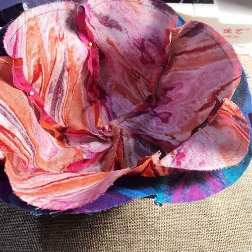 双面可戴六片式渔夫帽 第9步