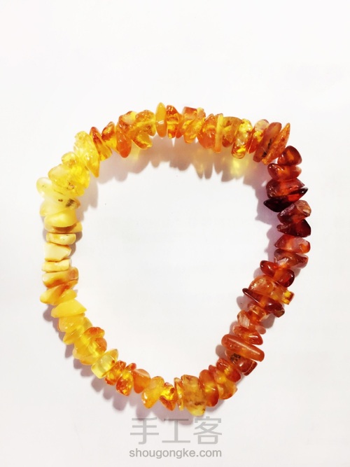 琥珀手链 第7步
