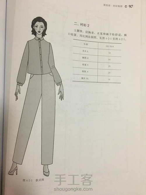 分享一波女士衬衫裁剪图 第4步