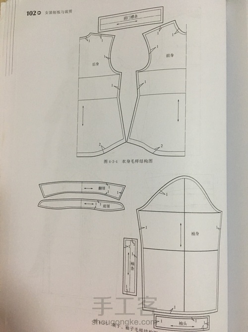 分享一波女士衬衫裁剪图 第9步