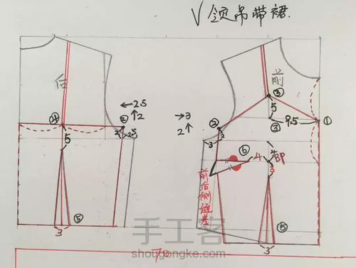 怕热星人的福星——V领吊带裙 第29步