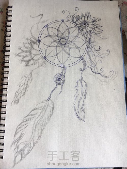 捕梦网,捕捉美丽的梦幻 第13步