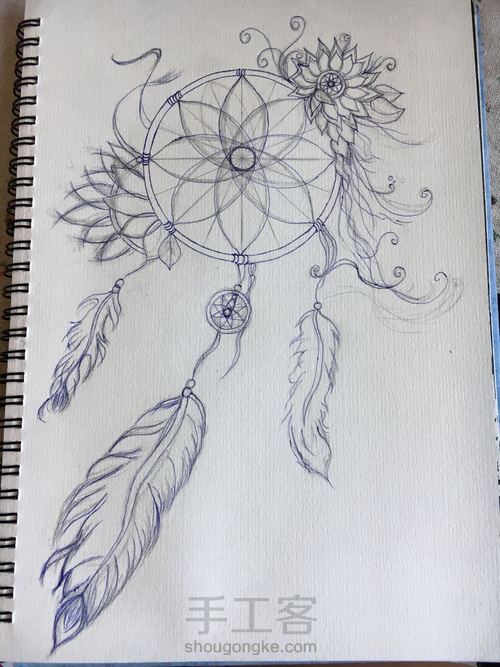 捕梦网,捕捉美丽的梦幻 第14步