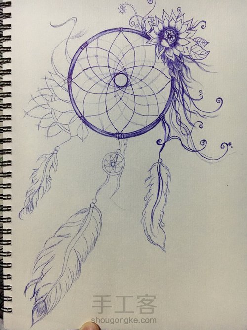 捕梦网,捕捉美丽的梦幻 第19步