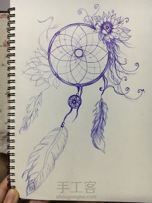 捕梦网,捕捉美丽的梦幻 第20步