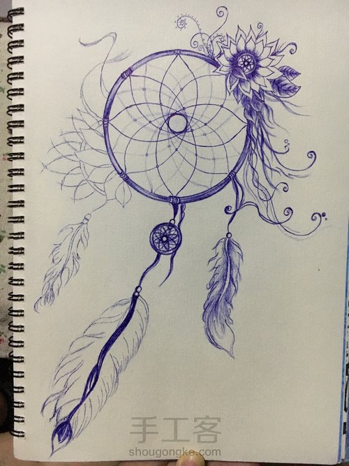 捕梦网,捕捉美丽的梦幻 第21步