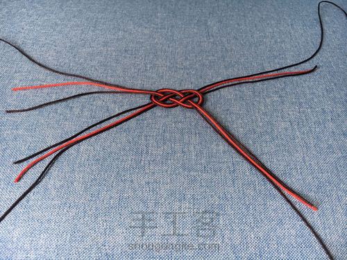 双钱金刚结 第4步