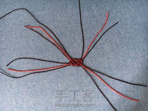 双钱金刚结 第6步