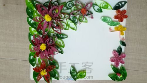 衍纸小相框 第10步