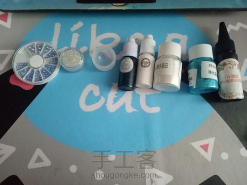 【uv胶】云海半球制作教程 第1步