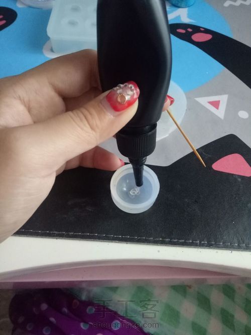 【uv胶】云海半球制作教程 第2步