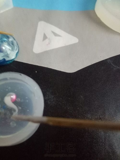 【uv胶】云海半球制作教程 第5步