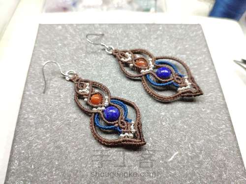 仿外网耳环5 第2步