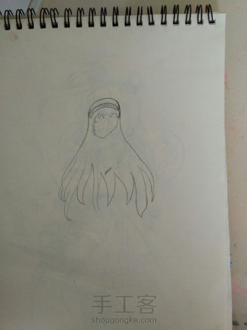 奇迹暖暖风中的铃音手绘(1) 第3步