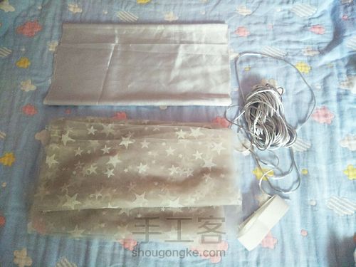 花苞袖网纱裙配~网纱短裙 第1步