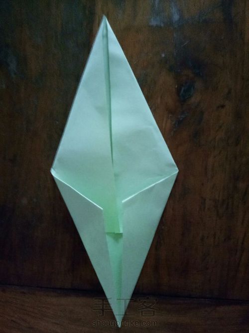 折纸郁金香 第7步