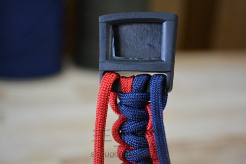 一款简单的蛇结宠物犬编织项圈 第29步