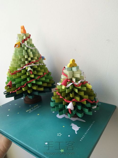 衍纸立体圣诞树 第14步
