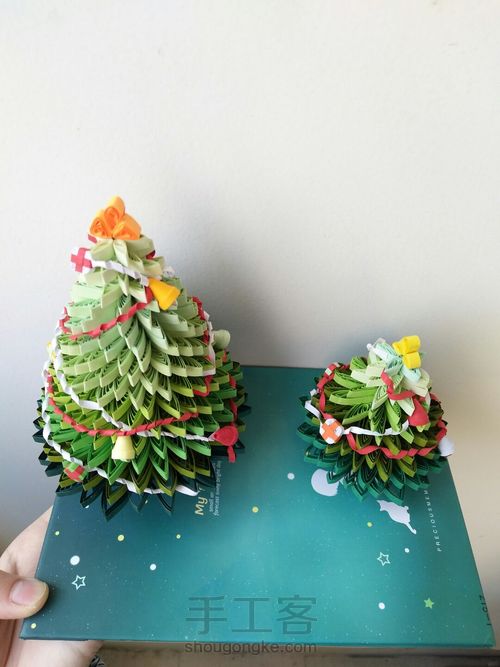 衍纸立体圣诞树 第16步