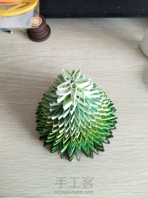 衍纸立体圣诞树 第6步