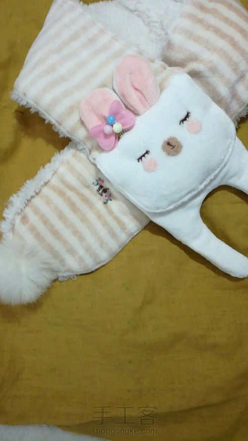 原创幼儿围巾 第4步