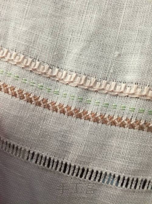 刺绣基础针法 第12步