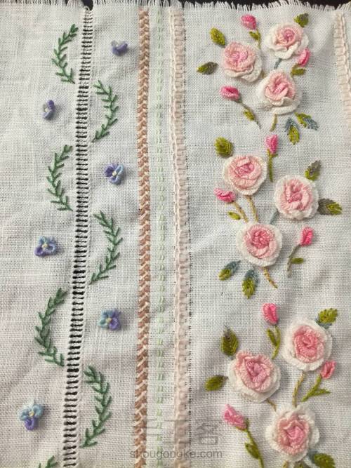 刺绣基础针法 第22步