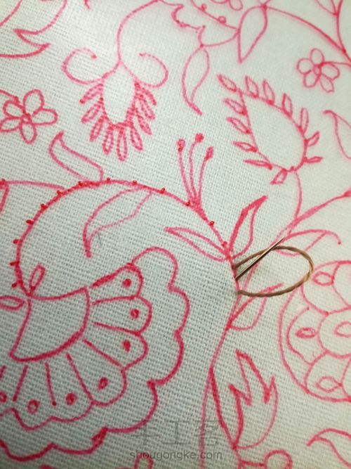 印度印花 第1步