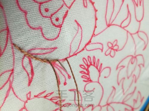 印度印花 第2步