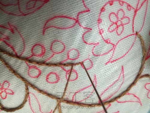 印度印花 第4步