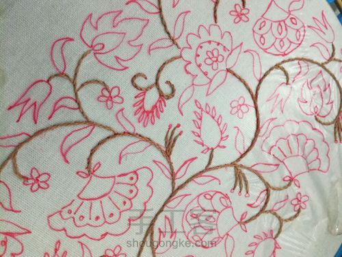 印度印花 第5步