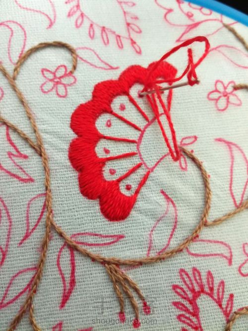 印度印花 第7步