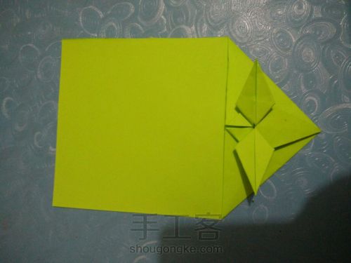 折纸孔雀 第6步
