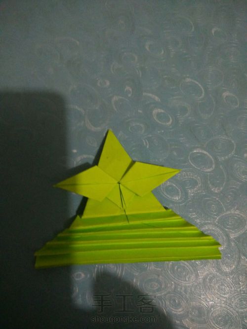 折纸孔雀 第8步