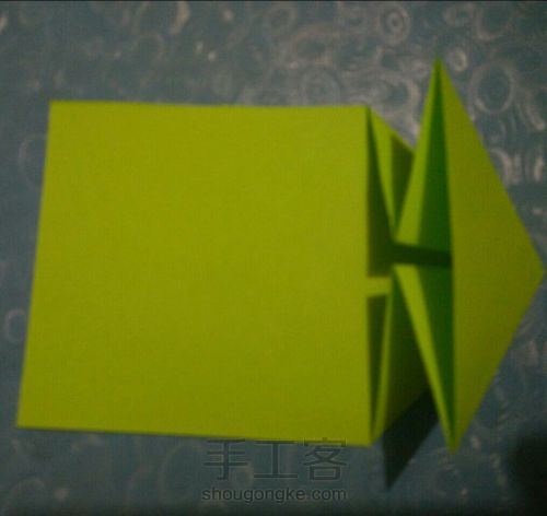 折纸孔雀 第2步