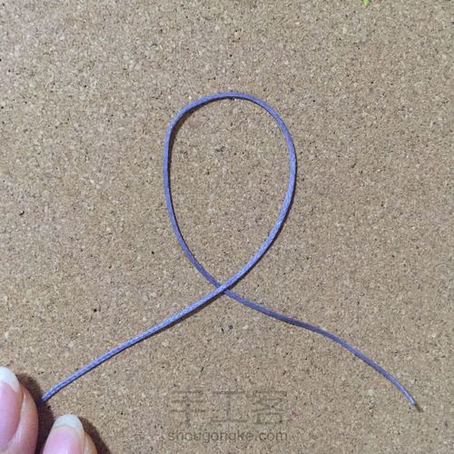 正经五边菠萝结 流苏帽 第1步