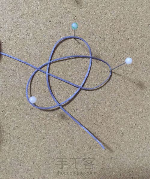 正经五边菠萝结 流苏帽 第3步