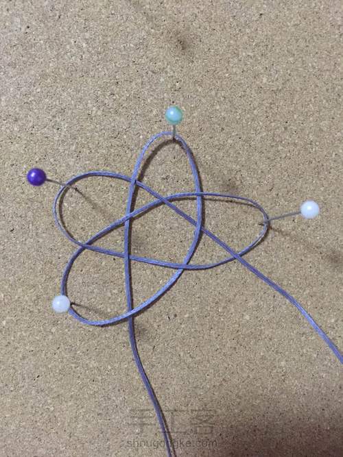 正经五边菠萝结 流苏帽 第5步