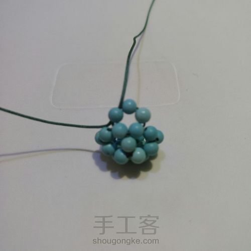 穿珠球 第13步