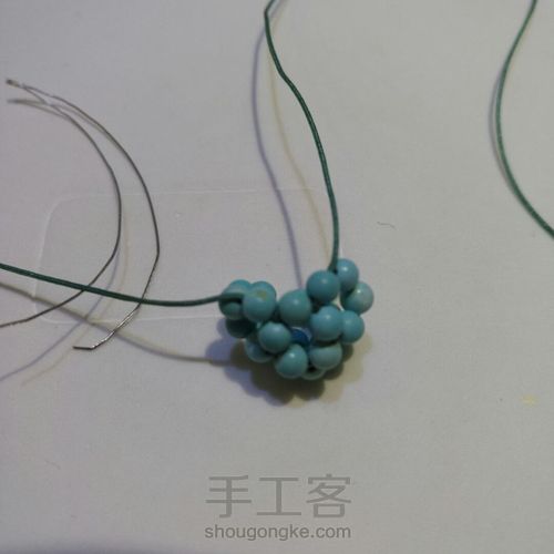 穿珠球 第14步