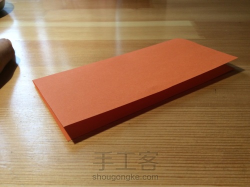 康乃馨贺卡（折纸教程） 第2步