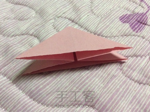 折纸桃子 第2步