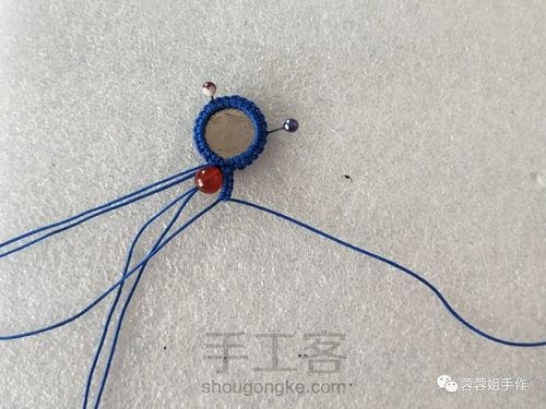 福禄聚财钥匙扣 第4步