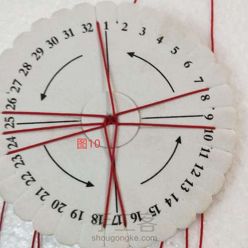 盘编教程方八股四面佛 第10步