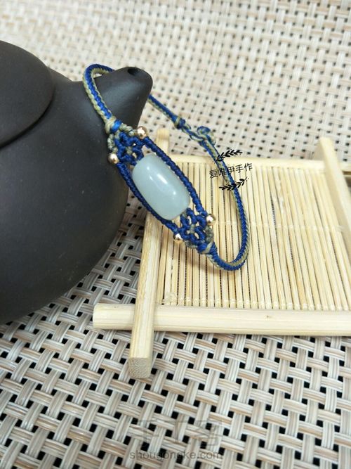 天使的眼睛，八股辫手链 第18步